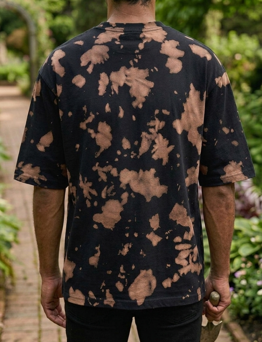 Brown Black | UNISEX Tie Dye Oversized T-Shirt | FASHION DRUGS 69