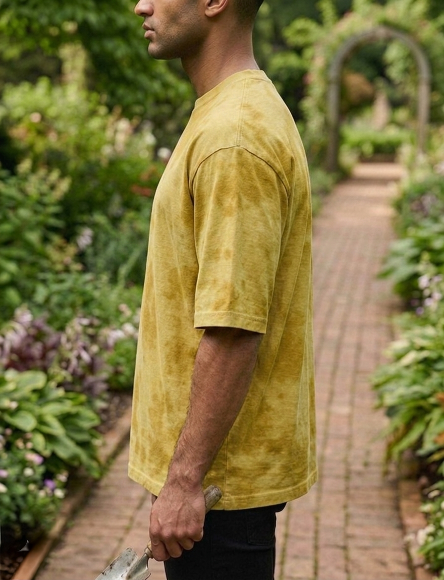 Yellow | UNISEX Tie Dye Oversized T-Shirt | FASHION DRUGS 69