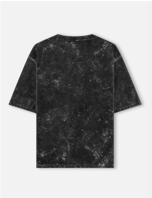 Black | UNISEX Acid Washed Oversized T-Shirt | FASHION DRUGS 69
