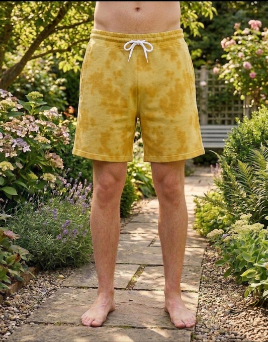 Yellow | UNISEX Tie Dye Shorts | FASHION DRUGS 69