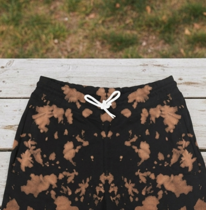 Brown Black| UNISEX Tie Dye Shorts | FASHION DRUGS 69
