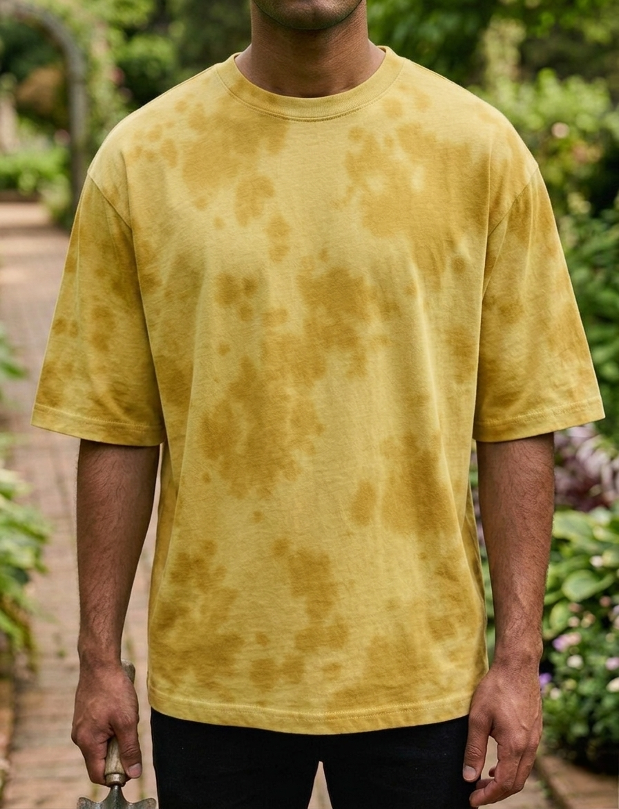 Yellow | UNISEX Tie Dye Oversized T-Shirt | FASHION DRUGS 69