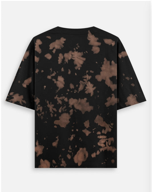 Brown Black | UNISEX Tie Dye Oversized T-Shirt | FASHION DRUGS 69